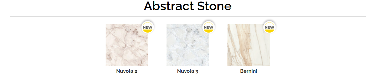 Abstract Stone Collection - Nuvola 2, Nuvola 3, Bernini