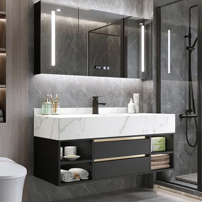 Floating bathroom vanity