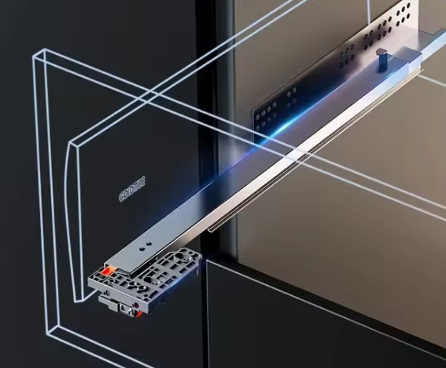 Full-extension drawer slides