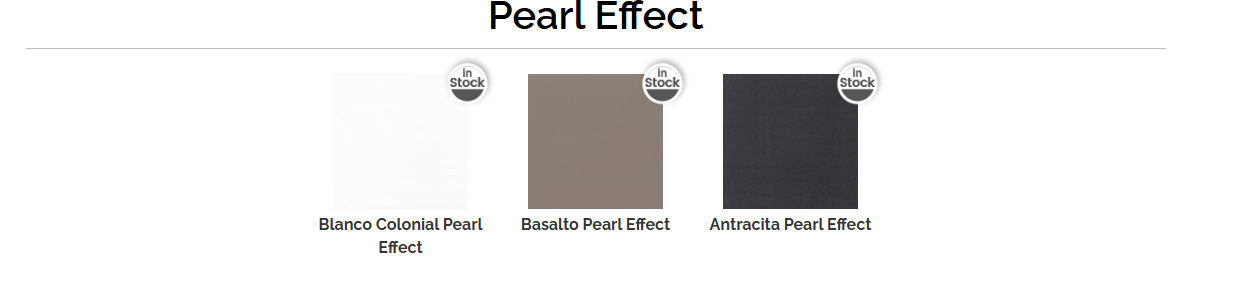 Pearl Effect Collection - Luminous pearl finishes
