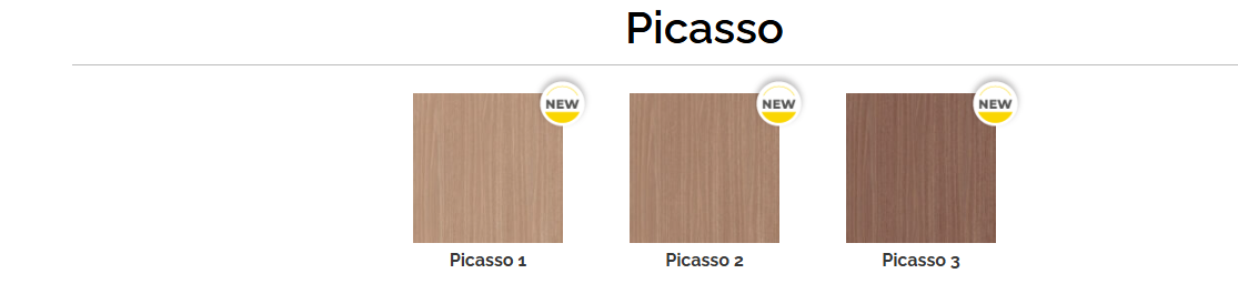 Picasso Wood Collection - Natural wood effects