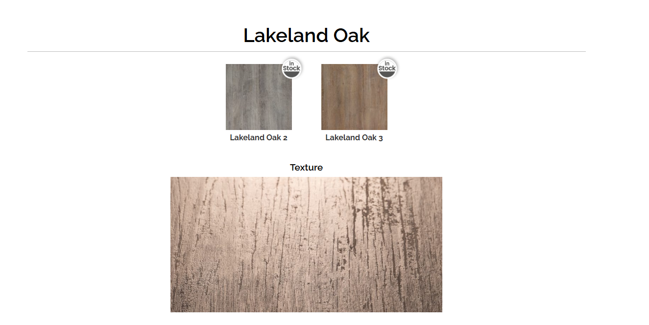 SYNCRON Lakeland Oak Collection - Premium oak finishes