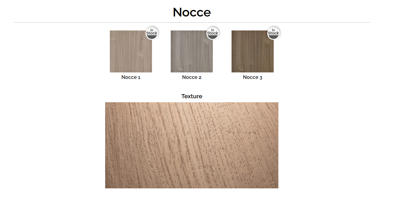 SYNCRON Nocce Collection - Walnut wood effects