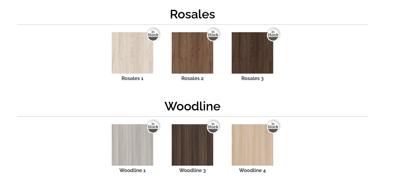 SYNCRON Rosales Collection - Natural wood tones