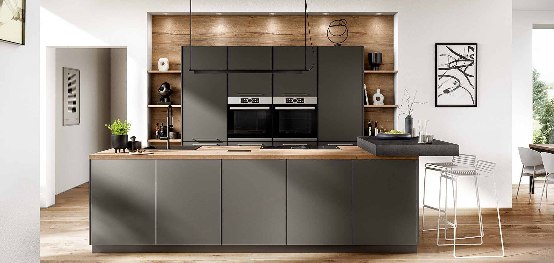 Metallic Titanio finish